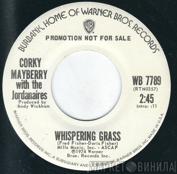 The Jordanaires, Corky Mayberry - Whispering Grass