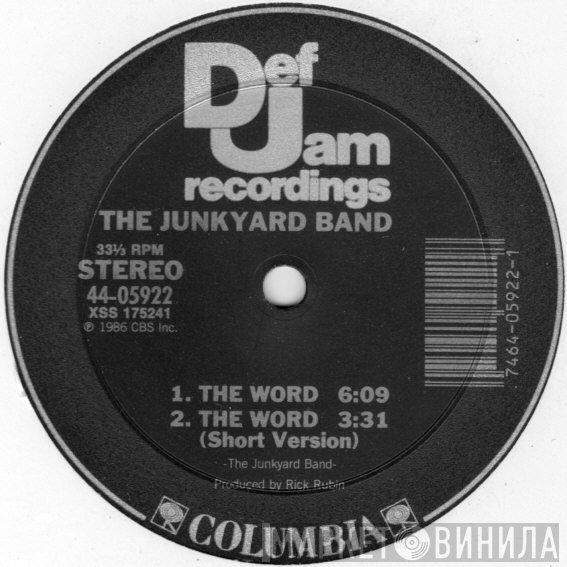 The Junkyard Band - The Word / Sardines
