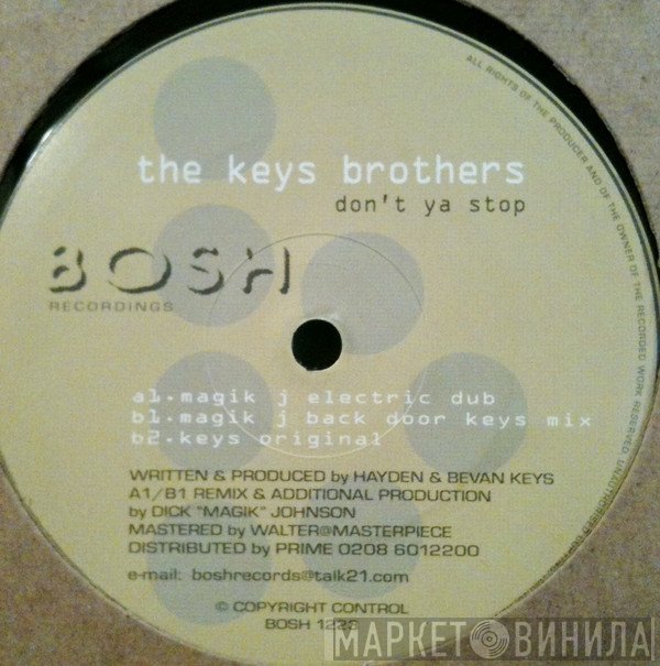 The Keys Brothers - Don't Ya Stop