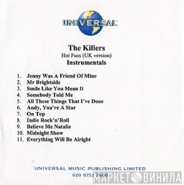 The Killers  - Hot Fuss Instrumentals