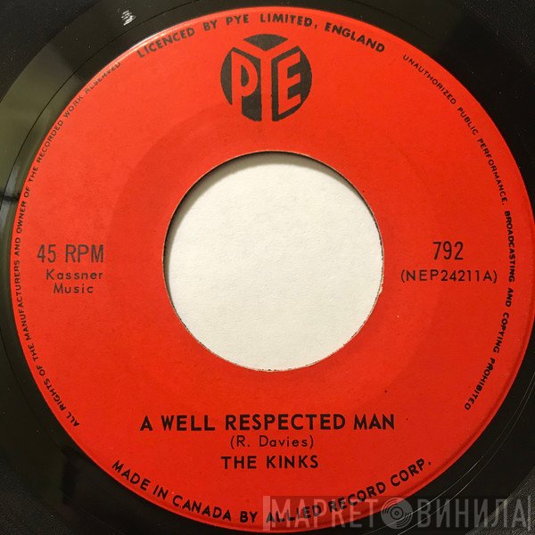 The Kinks  - A Well Respected Man