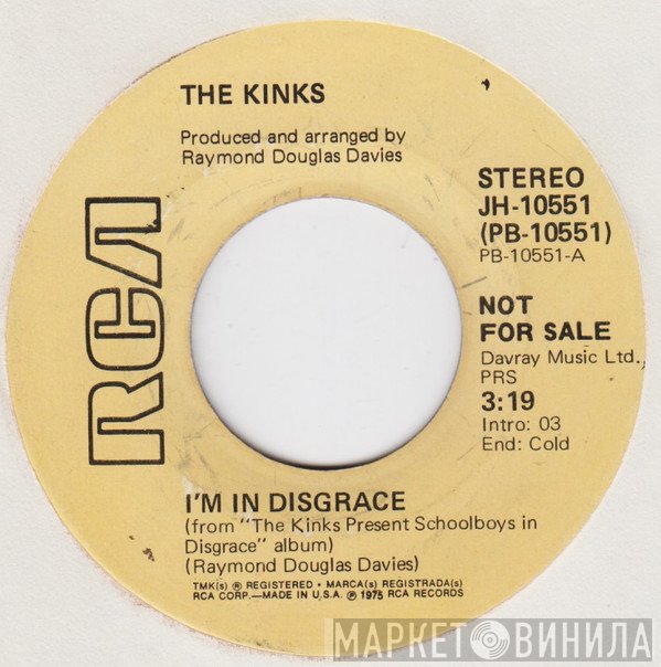 The Kinks  - I'm In Disgrace