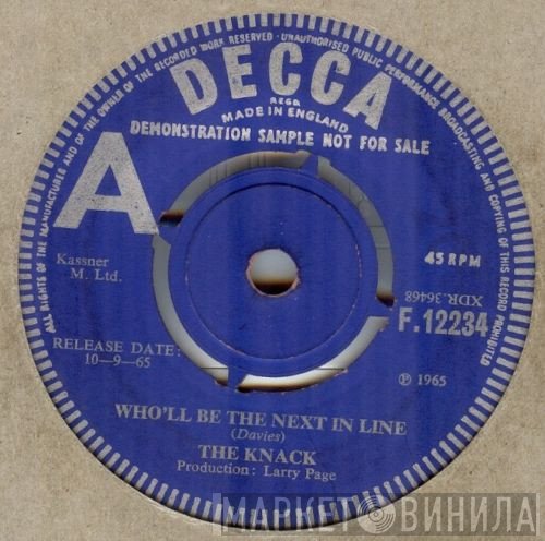 The Knack  - Who'll Be The Next In Line