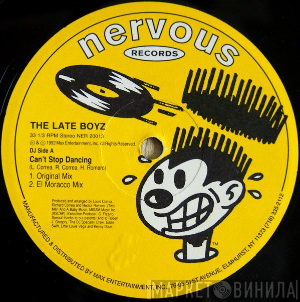The Late Boyz - Can't Stop Dancing