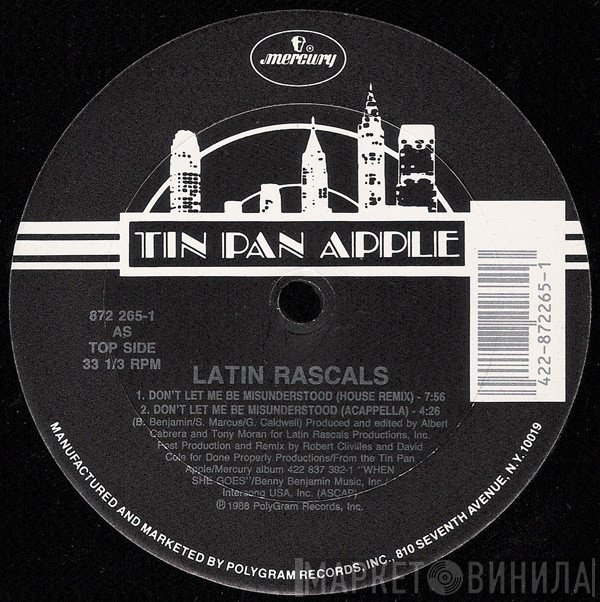 The Latin Rascals - Don't Let Me Be Misunderstood