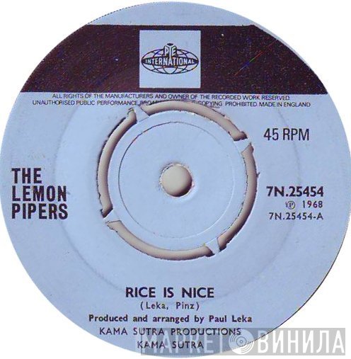 The Lemon Pipers  - Rice Is Nice