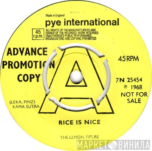 The Lemon Pipers  - Rice Is Nice