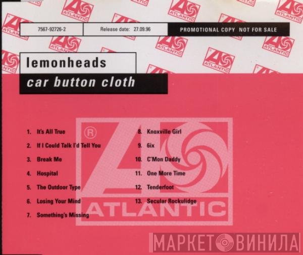 The Lemonheads  - Car Button Cloth