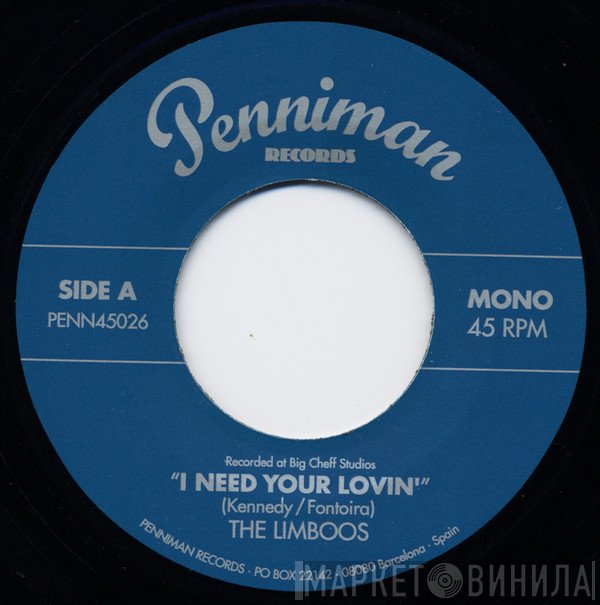 The Limboos - I Need Your Lovin' / I'm A Fool