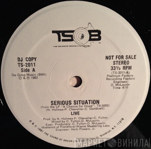 The Live Band - Serious Situation