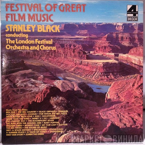 The London Festival Orchestra, Stanley Black, The London Festival Chorus - Festival Of Great Film Music