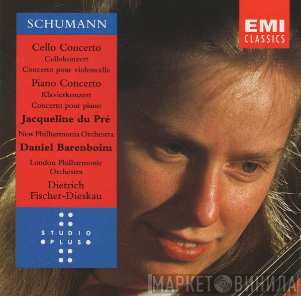 The London Philharmonic Orchestra, Daniel Barenboim, Robert Schumann, New Philharmonia Orchestra, Dietrich Fischer-Dieskau, Jacqueline Du Pré - Cello Concerto / Piano Concerto