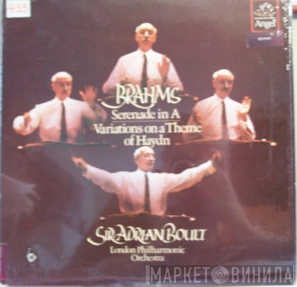 The London Philharmonic Orchestra, Johannes Brahms, Sir Adrian Boult - Serenade In A / Variations On A Theme Of Haydn