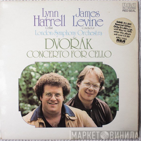The London Symphony Orchestra, Antonín Dvořák, James Levine , Lynn Harrell - Concerto For Cello