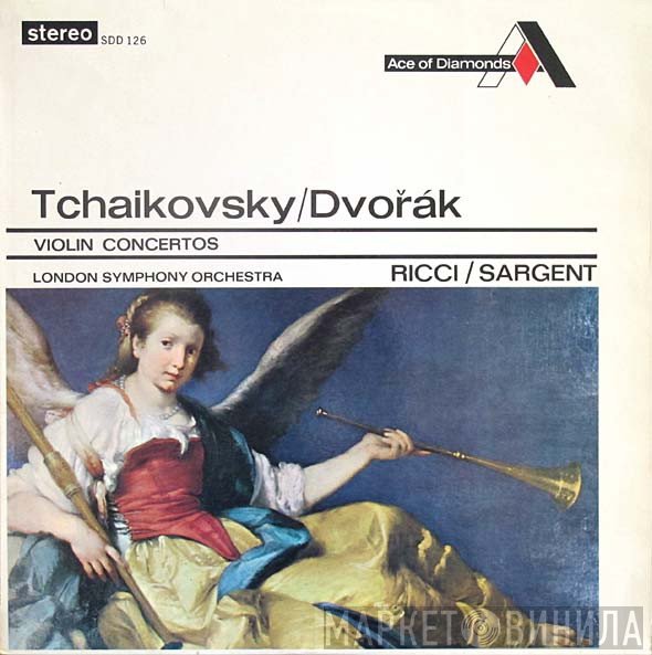 The London Symphony Orchestra, Antonín Dvořák, Ruggiero Ricci, Pyotr Ilyich Tchaikovsky, Sir Malcolm Sargent - Violin Concertos