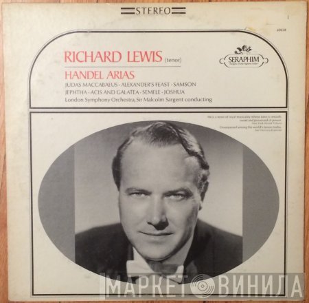 The London Symphony Orchestra, Georg Friedrich Händel, Richard Lewis , Sir Malcolm Sargent - Handel Arias