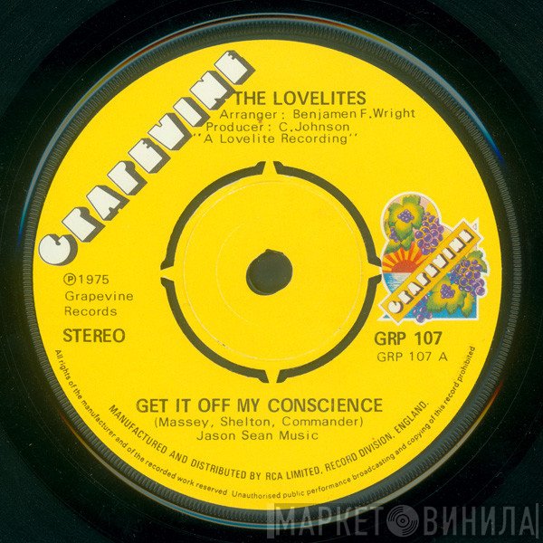 The Lovelites - Get It Off My Conscience