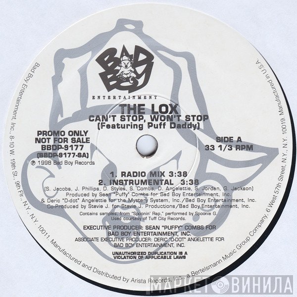 The Lox - Can't Stop, Won't Stop / So Right