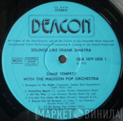 The Madison Pop Orchestra, Dane Tempest - Sounds Like Frank Sinatra