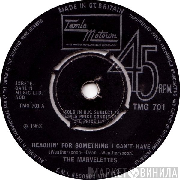 The Marvelettes - Reachin' For Something I Can't Have
