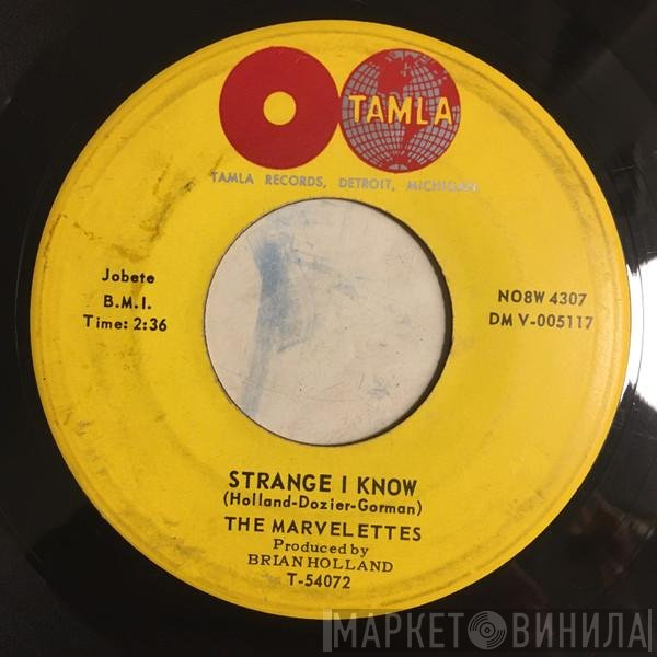 The Marvelettes - Strange I Know / Too Strong To Be Strung Along