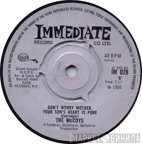 The McCoys - Don't Worry Mother, Your Son's Heart Is Pure