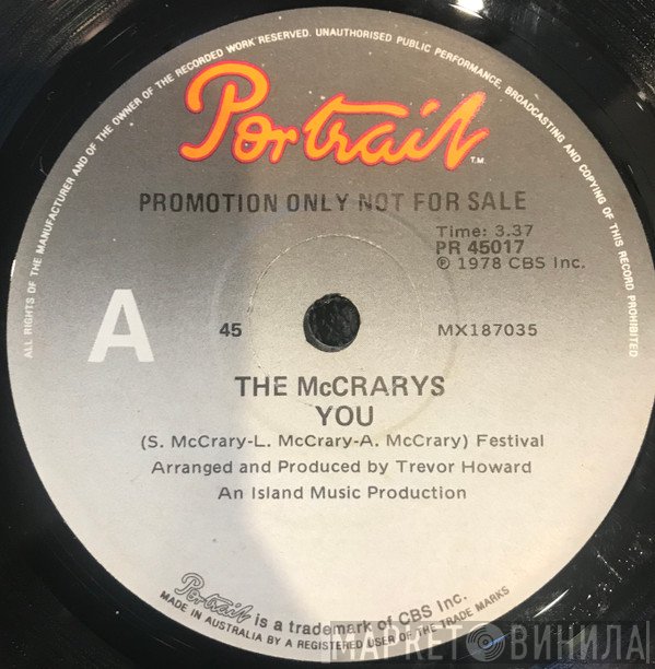 The McCrarys  - You