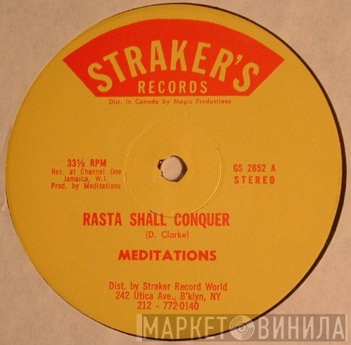 The Meditations  - Rasta Shall Conquer