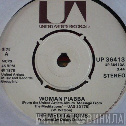 The Meditations  - Woman Piabba