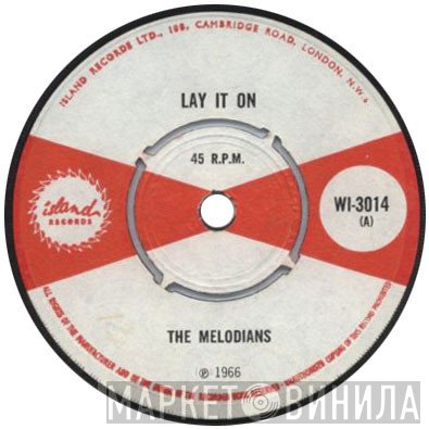 The Melodians  - Lay It On