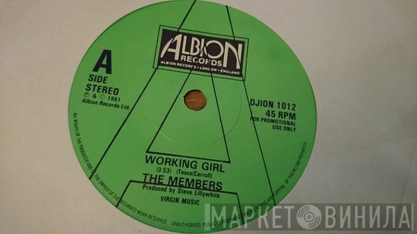 The Members - Working Girl