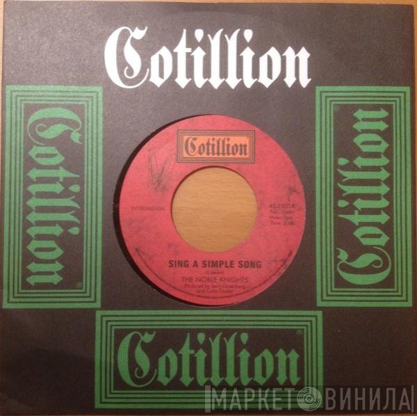 The Memphis Horns, The Noble Knights - Sing A Simple Song / Soul Bowl