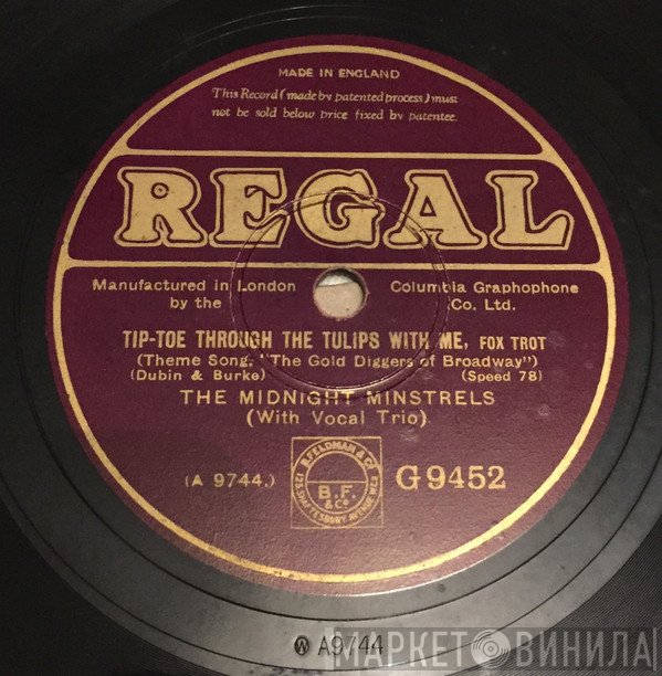The Midnight Minstrels - Tip-Toe Through The Tulips With Me / Painting The Clouds With Sunshine