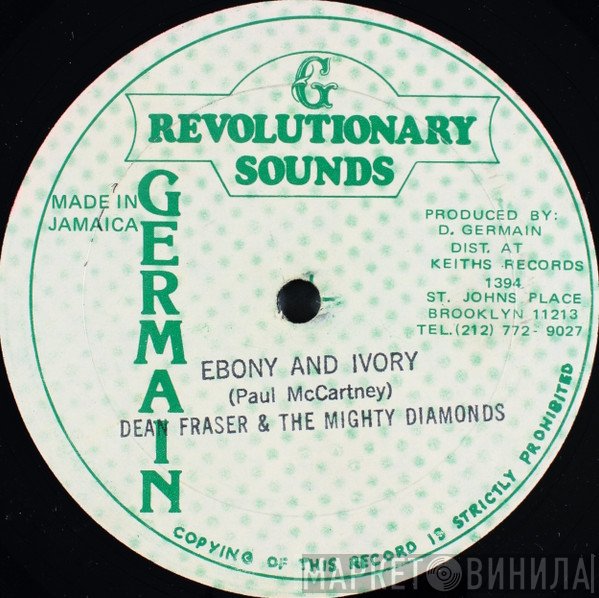 The Mighty Diamonds, Dean Fraser - Ebony And Ivory