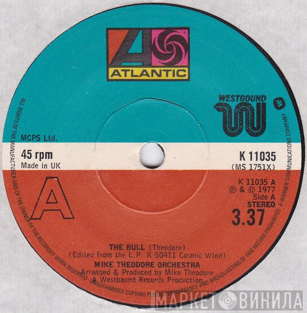 The Mike Theodore Orchestra - The Bull / I Love The Way You Move