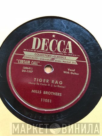 The Mills Brothers  - Tiger Rag / Paper Doll