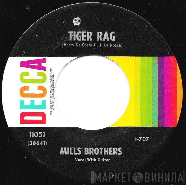 The Mills Brothers  - Tiger Rag / Paper Doll