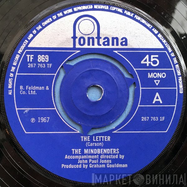 The Mindbenders  - The Letter