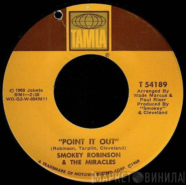 The Miracles  - Point It Out / Darling Dear