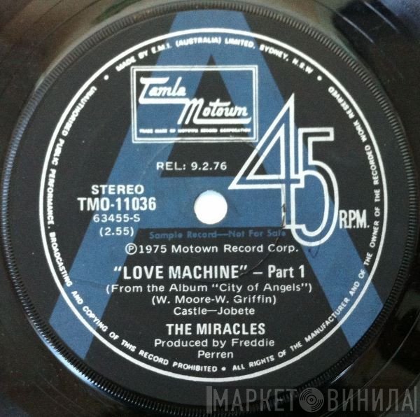 The Miracles  - Love Machine