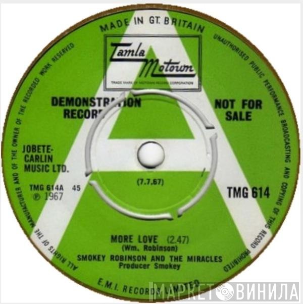 The Miracles - More Love