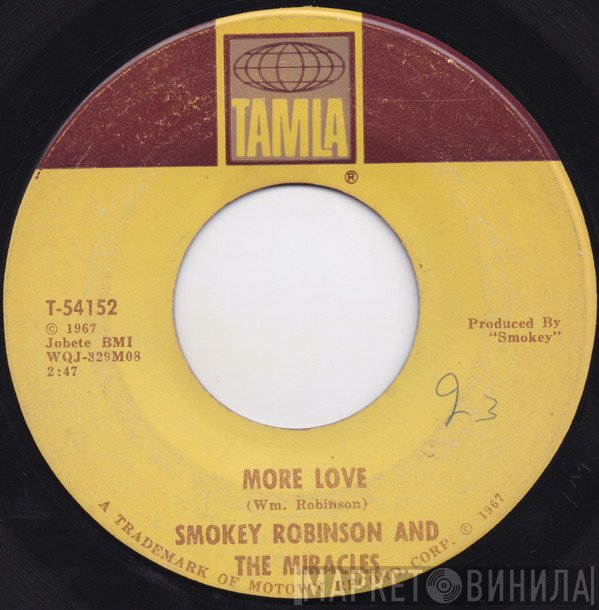 The Miracles  - More Love