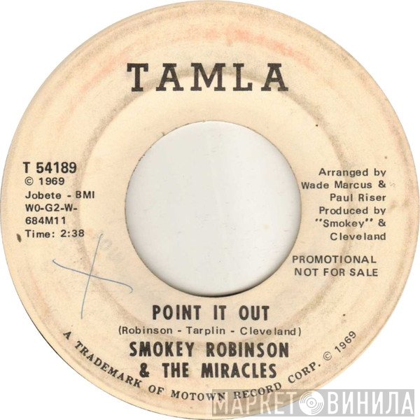 The Miracles  - Point It Out