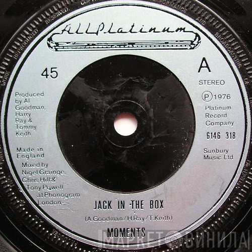 The Moments - Jack In The Box