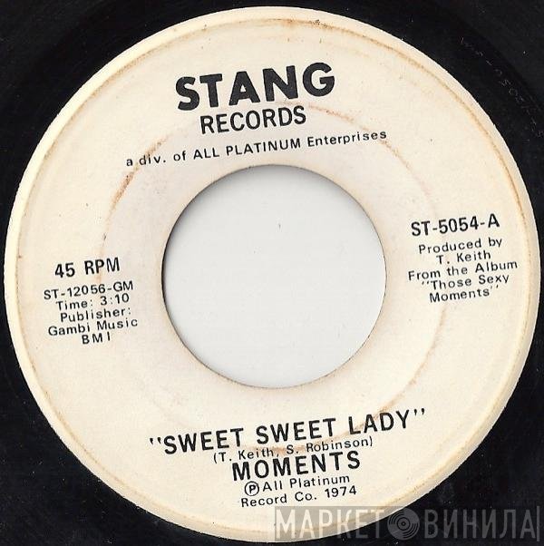 The Moments - Sweet Sweet Lady