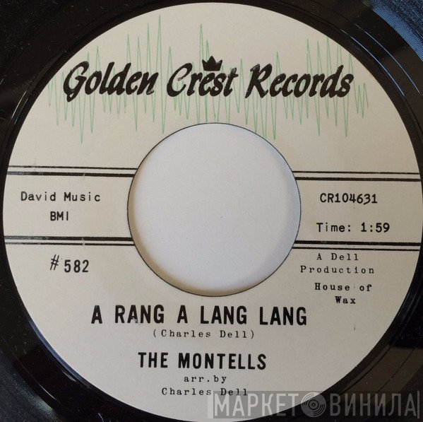 The Montells - A Rang A Lang Lang / Soldier Boy, I'm Sorry