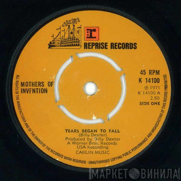 The Mothers - Tears Began To Fall