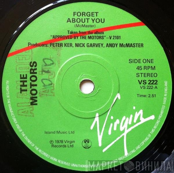 The Motors - Forget About You