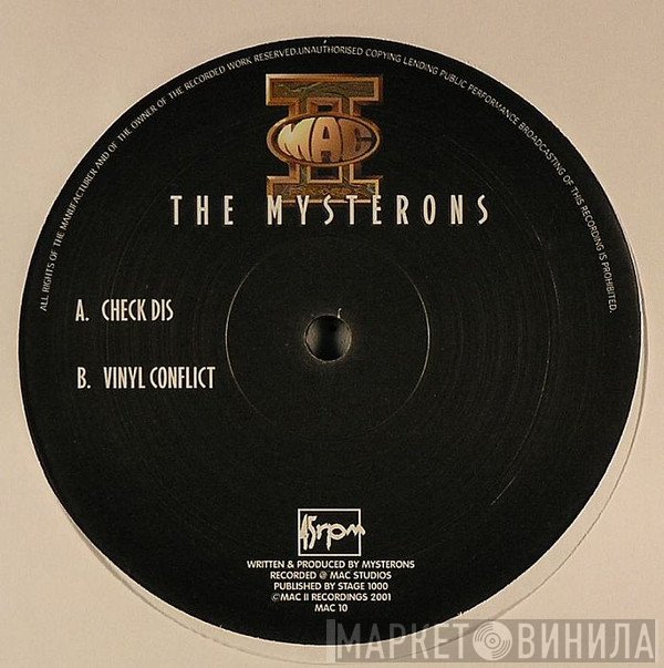 The Mysterons - Check Dis / Vinyl Conflict