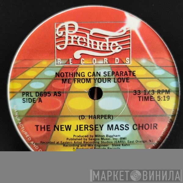 The New Jersey Mass Choir - Nothing Can Separate Me From Your Love
